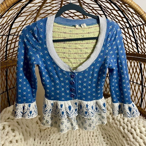 Anthropologie moth sweater top sz XS - Picture 4 of 14